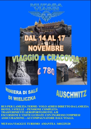 VIAGGIO A CRACOVIA VIAGGI DI GRUPPO IN BUS